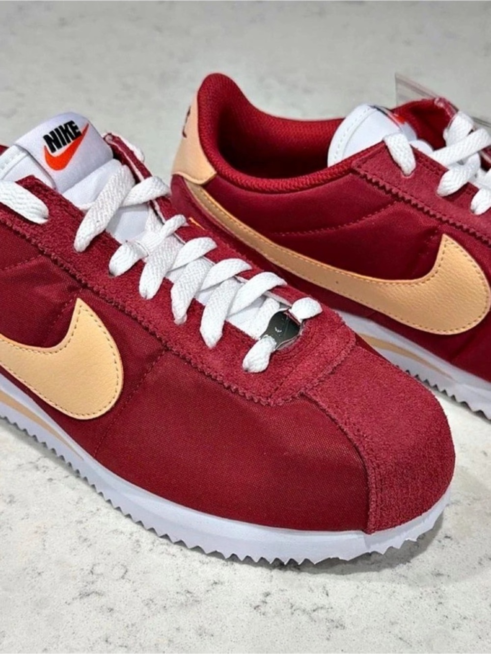 Nike Cortez Red & White Sneakers US 9.5 New